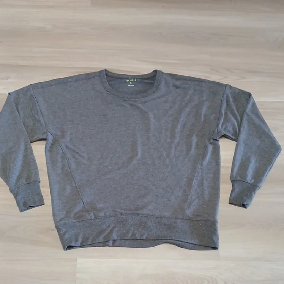 Tek Gear Charcoal Crewneck Sweater - Picture 3 of 4
